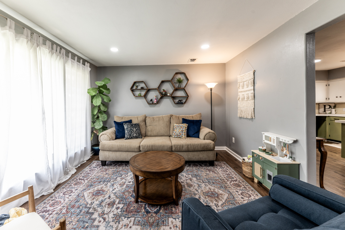 Remodeled Living Room