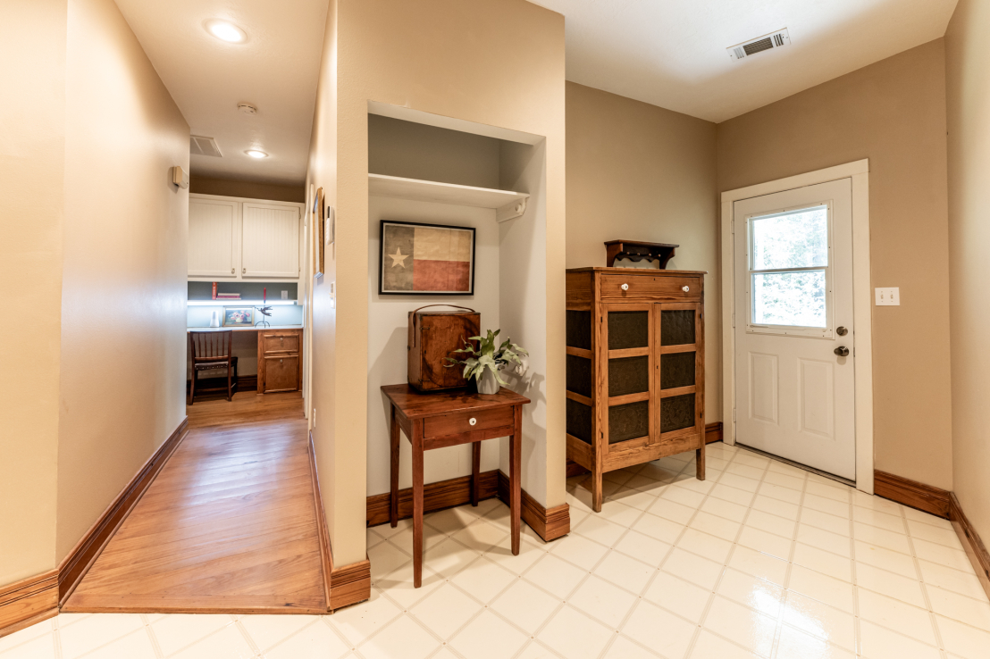 Garage Entry into Utility Area