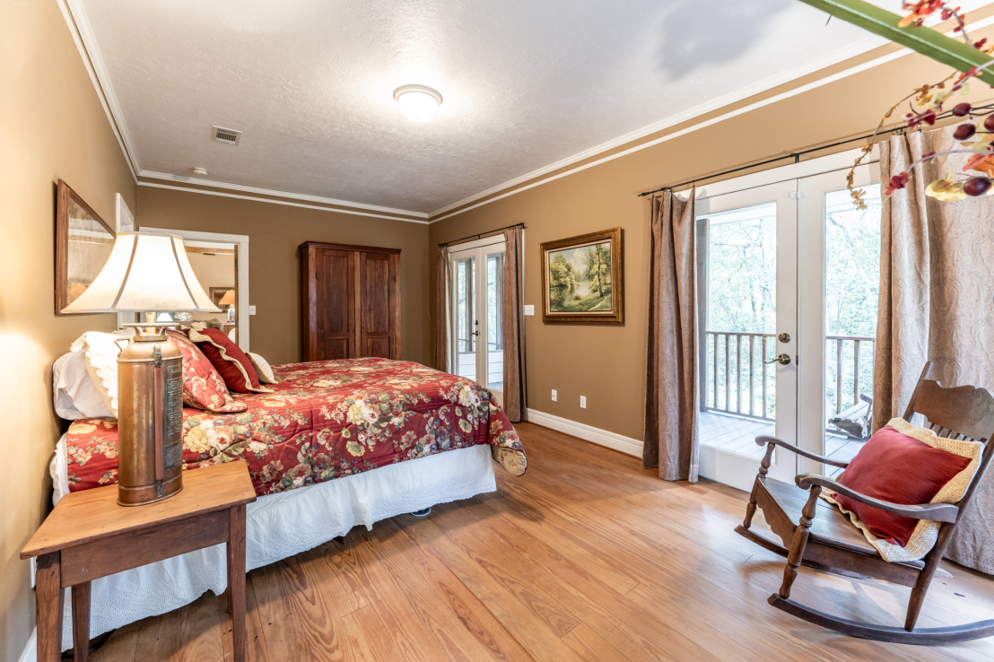 Atrium Doors to Covered Elevated Porches