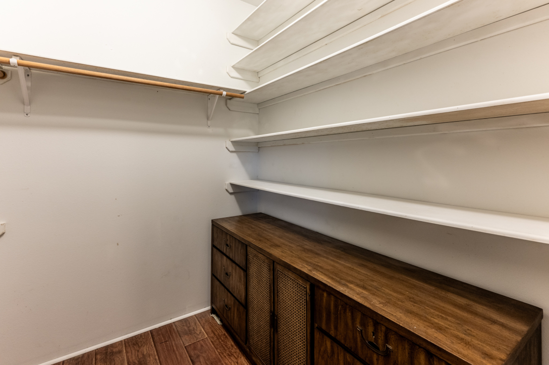 All Bedrooms have large walk-in Closets