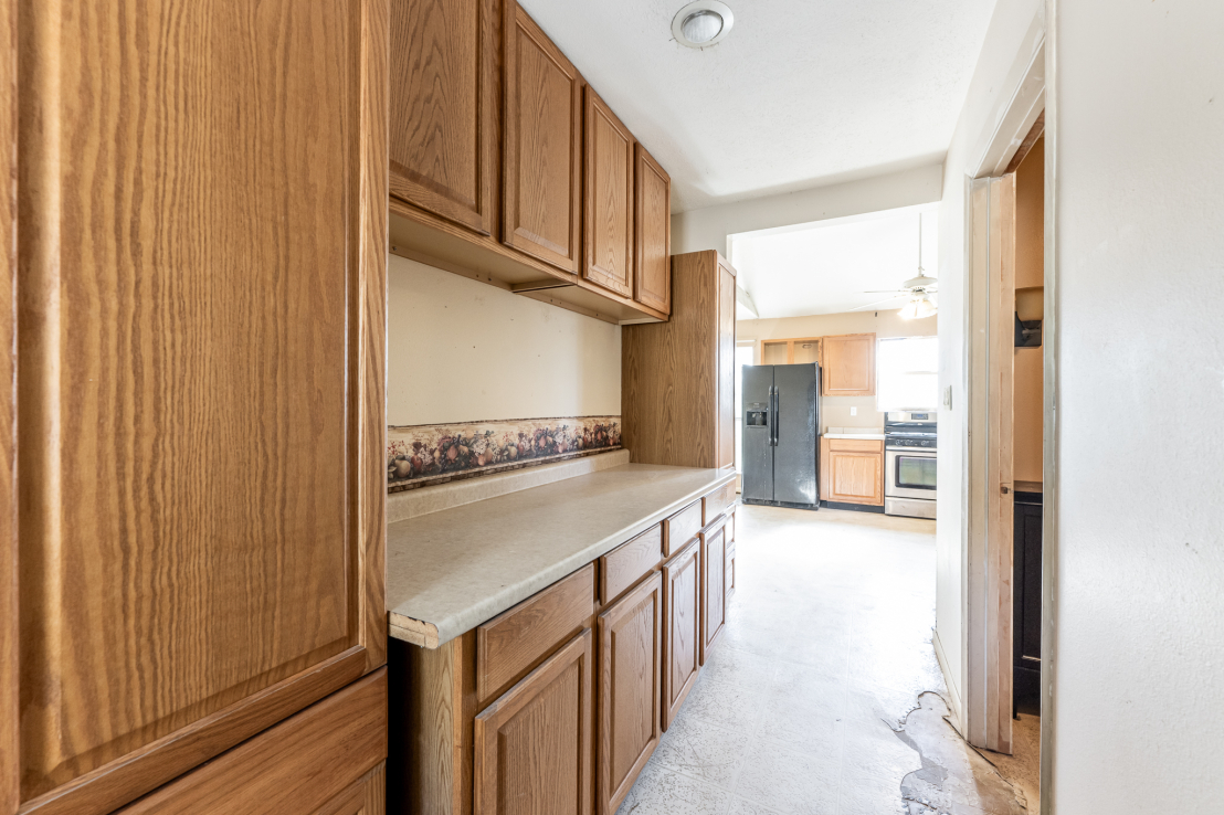 Upstairs leading to kitchen